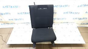 Rear seat, 3rd row, right, Mitsubishi Outlander 2014-2019, black cloth