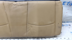Rear seat cushion, 3rd row, Dodge Journey 11-19, brown leather, for cleaning