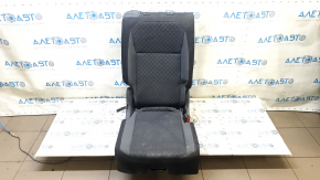 Rear seat row 2 right VW Tiguan 18-21 black and gray diamond-pattern cloth, for cleaning
