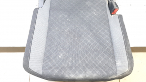 Rear seat row 2 right VW Tiguan 18-21 black and gray diamond-pattern cloth, for cleaning