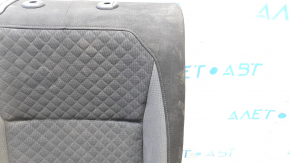 Rear seat row 2 right VW Tiguan 18-21 black and gray diamond-pattern cloth, for cleaning