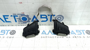 VW Tiguan 22-24 steering wheel controls, black and gray, radar-like