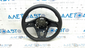 VW Tiguan 18-24 steering wheel, black leather, worn