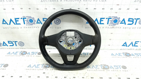 VW Tiguan 18-24 steering wheel, black leather, worn