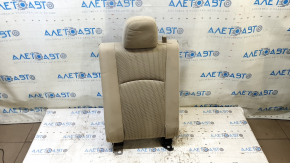 Rear seat backrest, 3rd row, left, Dodge Journey 11-19, beige cloth, for cleaning