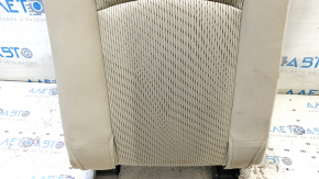 Rear seat backrest, 3rd row, left, Dodge Journey 11-19, beige cloth, for cleaning