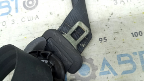 Passenger seat belt with pretensioner and squib, VW Tiguan 22-24, black, rusty latch
