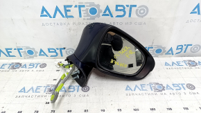 Right side mirror assembly for Lexus ES300h ES350 13-15 14 pins, BSM, backlight, turn signal, blue, sand, scratches