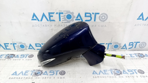 Right side mirror assembly for Lexus ES300h ES350 13-15 14 pins, BSM, backlight, turn signal, blue, sand, scratches