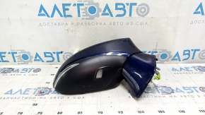Right side mirror assembly for Lexus ES300h ES350 13-15 14 pins, BSM, backlight, turn signal, blue, sand, scratches