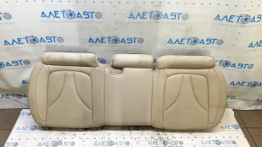 Lincoln MKX 16-18 rear seat cushion, beige leather, perforated, cleanable