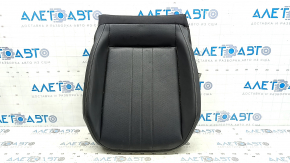 VW Tiguan 22-24 passenger seat cushion upholstery, black leather, heated, dry-cleanable, scratched