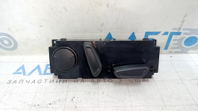 Ford Edge 19-24 passenger seat control, black, with buttons