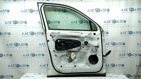 Front left door assembly for VW Tiguan 18-24 keyless, white LC9A, with bumpers