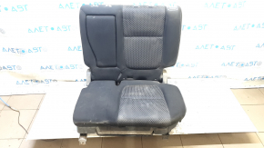 Rear seat, 2nd row, left, Mitsubishi Outlander 2016-2018, black cloth, with armrest, for cleaning