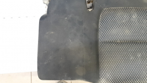 Rear seat, 2nd row, left, Mitsubishi Outlander 2016-2018, black cloth, with armrest, for cleaning