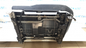 Rear seat, 2nd row, left, Mitsubishi Outlander 2016-2018, black cloth, with armrest, for cleaning