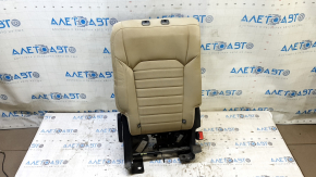 Right rear seat backrest, 2nd row, Ford Edge 15-24, beige cloth, for cleaning