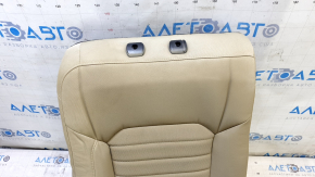 Right rear seat backrest, 2nd row, Ford Edge 15-24, beige cloth, for cleaning