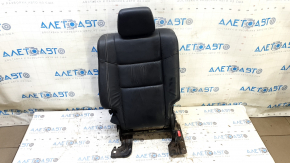 Right rear seat back, 2nd row, Jeep Grand Cherokee WK2 16-17-17, black leather, heated, cleanable