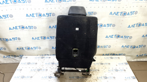 Right rear seat back, 2nd row, Jeep Grand Cherokee WK2 16-17-17, black leather, heated, cleanable