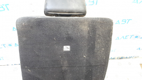 Right rear seat back, 2nd row, Jeep Grand Cherokee WK2 16-17-17, black leather, heated, cleanable