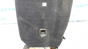 Right rear seat back, 2nd row, Jeep Grand Cherokee WK2 16-17-17, black leather, heated, cleanable