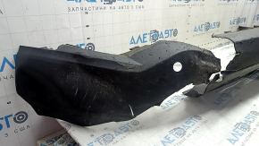 Ford Edge 19-24 rear bumper lip for parking sensors, without towing hook and hitch, structure, worn, no fragments, dented, torn