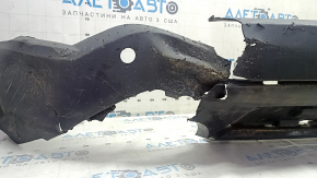 Ford Edge 19-24 rear bumper lip for parking sensors, without towing hook and hitch, structure, worn, no fragments, dented, torn