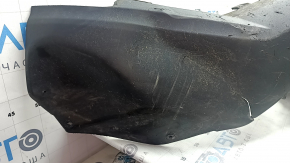 Ford Edge 19-24 rear bumper lip for parking sensors, without towing hook and hitch, structure, worn, no fragments, dented, torn