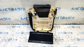 Rear seat cushion, 3rd row, left, Toyota Highlander 14-19, beige leather, for cleaning