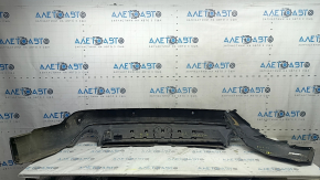 Ford Edge 19-24 rear bumper lip for parking sensors, without towing hook and hitch, structure, worn, no fragments, dented, torn