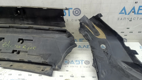 Ford Edge 19-24 rear bumper lip for parking sensors, without towing hook and hitch, structure, worn, no fragments, dented, torn