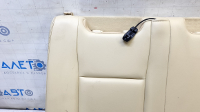 Rear seat backrest, 3rd row, right, Toyota Highlander 14-19, beige leather, ready to clean