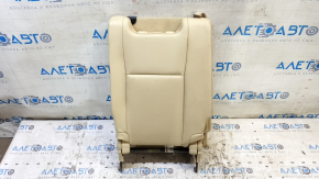 Rear seat backrest, 3rd row, left, Toyota Highlander 14-18, beige leather, ready to clean