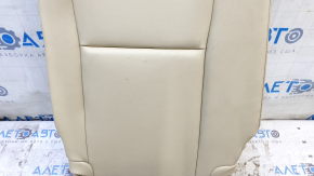 Rear seat backrest, 3rd row, left, Toyota Highlander 14-18, beige leather, ready to clean