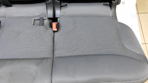 Rear seat, 2nd row, Fiat 500L 14-14, cloth, dark gray, with belt, for cleaning
