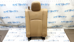 Rear seat row 3 right Dodge Journey 11-19 brown leather, needs cleaning, tear