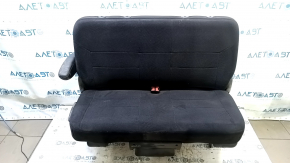Rear seat 2nd row Dodge Grand Caravan 11-14 cloth, black, with armrest