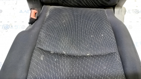 Rear seat, 2nd row, left, Dodge Journey 11-19, black cloth, needs cleaning, rusty bracket