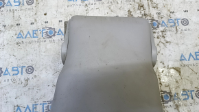 Rear seat backrest-armrest, 2nd row, central, Lexus RX350 RX450h 10-12 gray leather, dry-cleanable