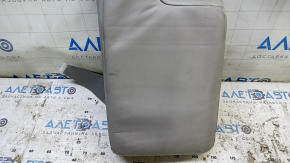Rear seat center cushion, 2nd row, Lexus RX350 RX450h, 10-12 gray leather, perforated, for cleaning