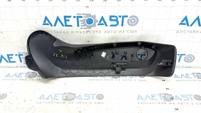 Driver's side seat trim, left, VW Tiguan 18-24, black