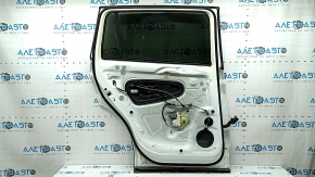 Rear left door assembly for VW Tiguan 18-24, tinted, white LC9A, with bumpers