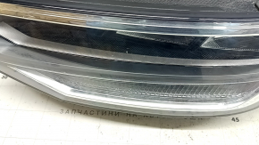 Left front headlight assembly for VW Tiguan 22-24 LED, ready for polishing
