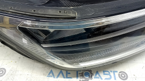 Right front headlight assembly for VW Tiguan 22-24 LED, ready for polishing
