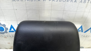 Second-row central headrest for Jeep Grand Cherokee WK2 14-17, black leather, worn