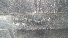 Left engine guard for Toyota Camry V50 12-14 USA is worn and torn.