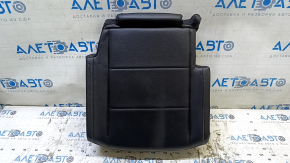 Right rear seat cushion, 2nd row, VW Tiguan 18-21, black leather, perforated
