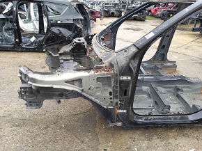 Volvo XC90 16-23 front left quarter panel on the body, black